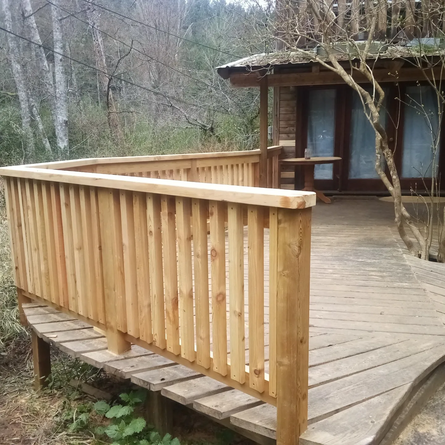 Romana Freye project — new deck railing detail