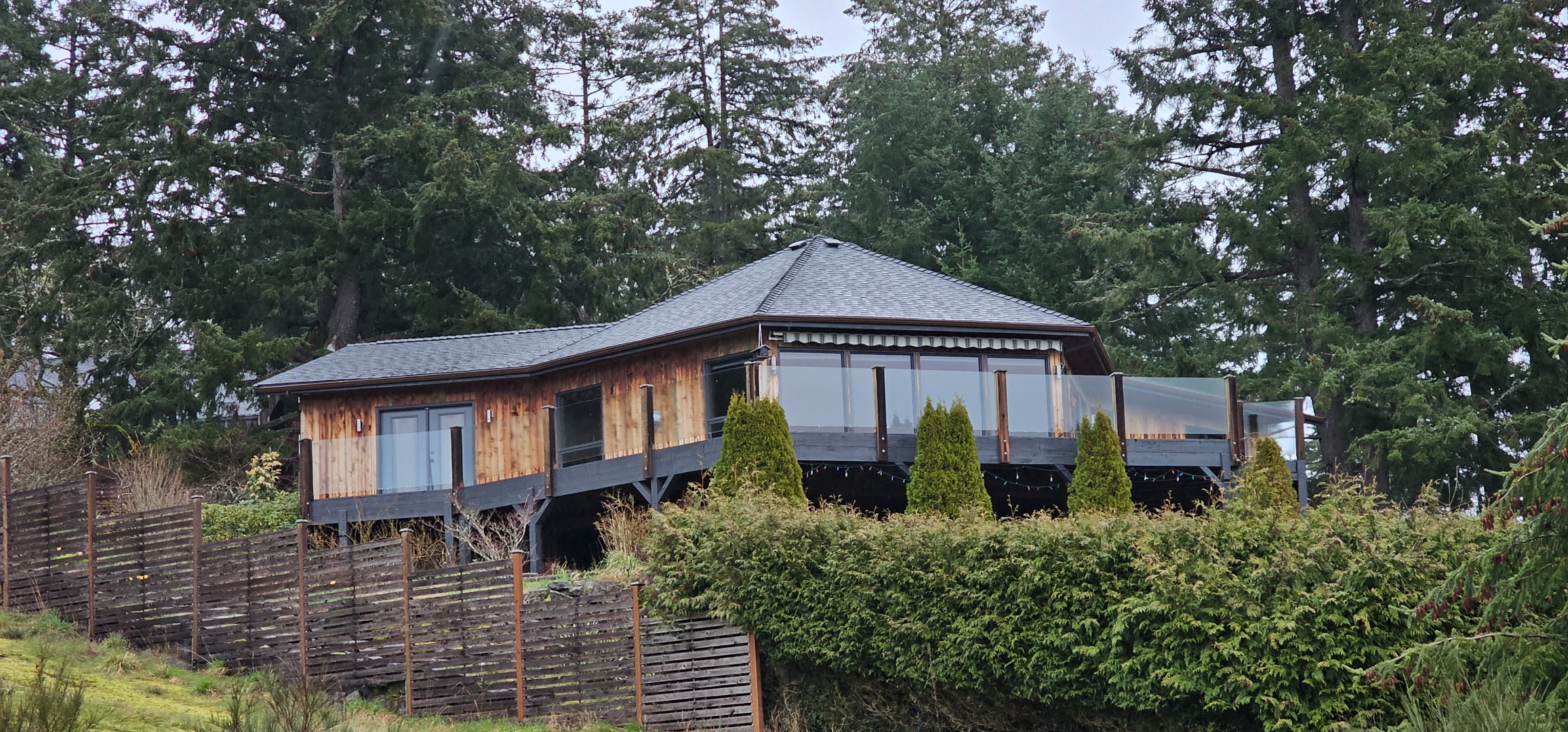Completed roofing project — Cowichan Valley area