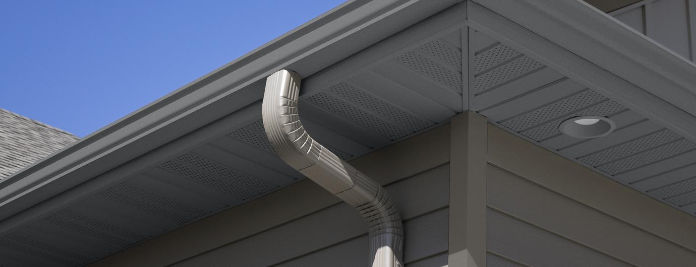 EDCO trim and fascia systems — coordinated with roofing and siding